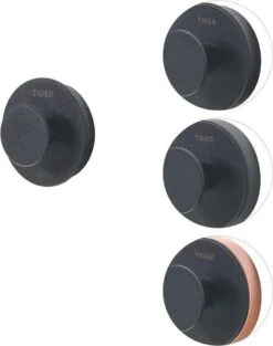 Tiger Urban Toiletaccessoireset - Toiletborstel Met Houder - Toiletrolhouder Met Klep - Handdoekhaak - Zwart -Thuis Badkamer 947x1200 7