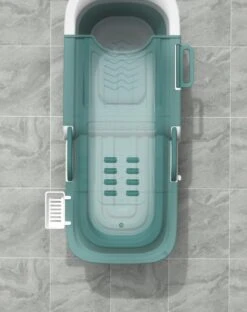 Foresta Volwassenen Zitbad XXL 150CM - Plastic Badkuip - Lime -Thuis Badkamer 949x1200