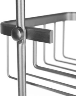 Recalma Doucherek 3 Laags - Monteren Zonder Boren - Zilver - Zuignap - Ook Voor Grote Flessen - Opbergrek Douche - 3 Etages -Thuis Badkamer 954x1200