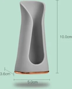 Happy Goodz Houder - Elektrische Tandenborstelhouder - GRIJS 1 Stuk - Flexibele Siliconen - Hangend Aan De Muur Zonder Boren - Geschikt Voor Oral-b & Philips Sonicare - Toothbrush Holder -Thuis Badkamer 972x1200