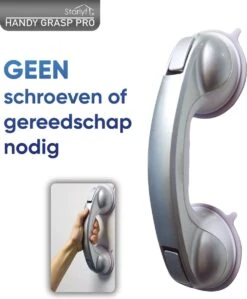 Kunststof Handgreep Voor Badkamer - 30.5cm - Douche Wandbeugel - Geen Boorgaten 18 Kunststof Handgreep Voor Badkamer - 30.5cm - Douche Wandbeugel - Geen Boorgaten -Thuis Badkamer 991x1200